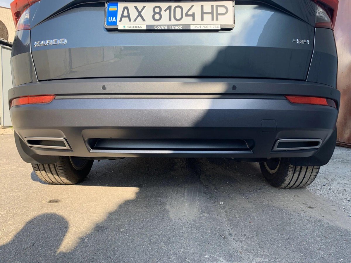 Skoda Karoq выхлоп