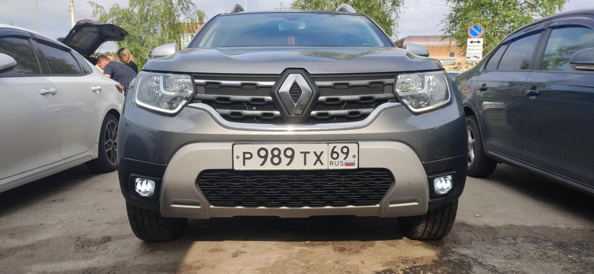 Туманки Дастер 2021