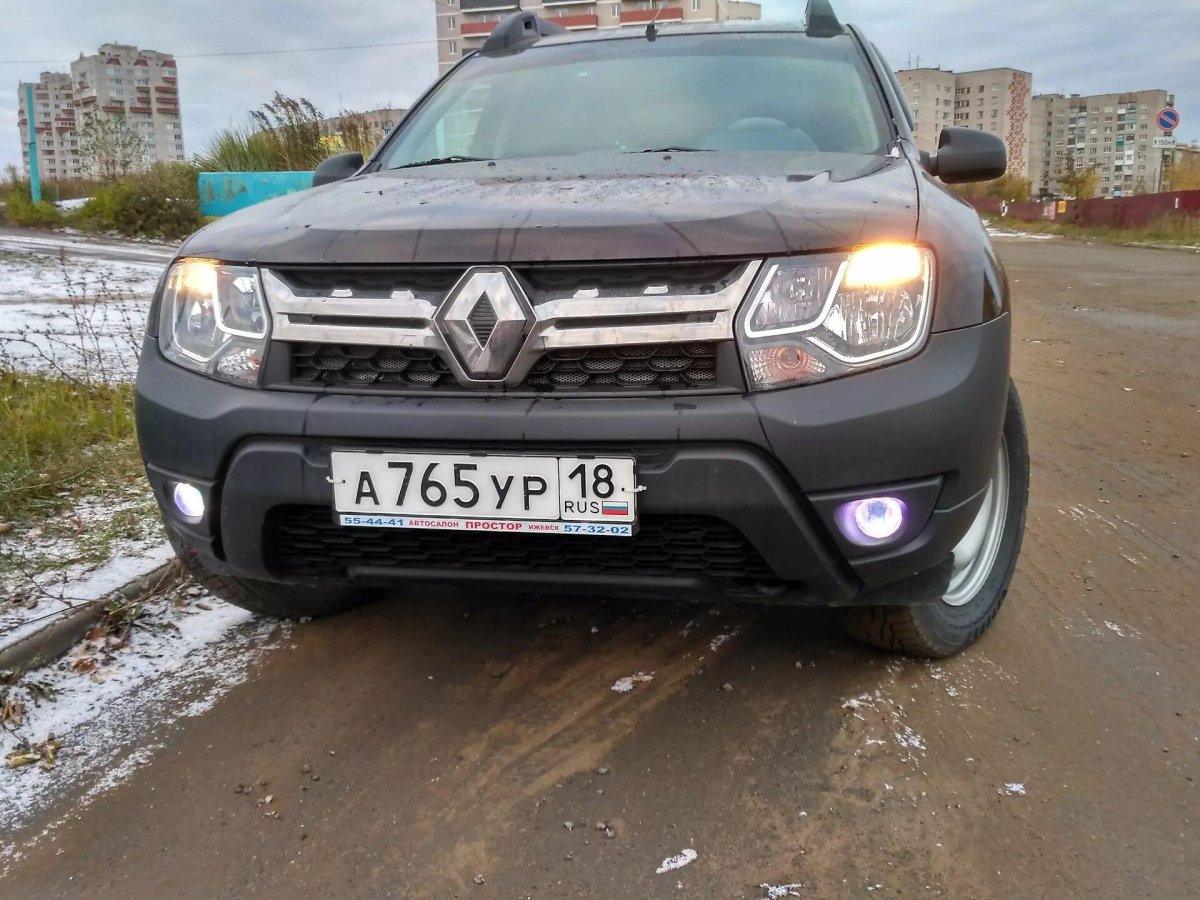 Renault Duster ПТФ