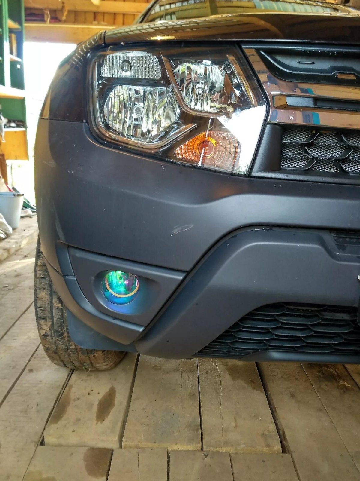 Противотуманные фары Рено Дастер 2021