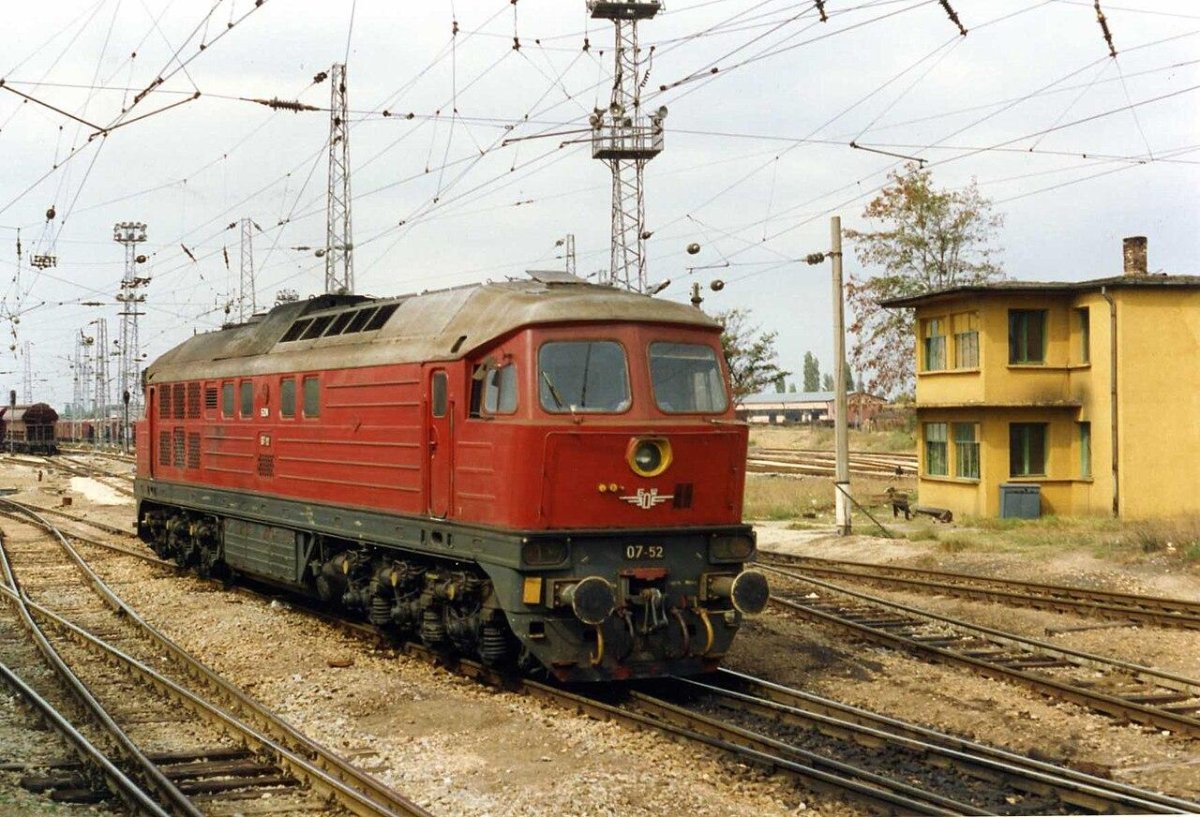 Электровоз Болгарии