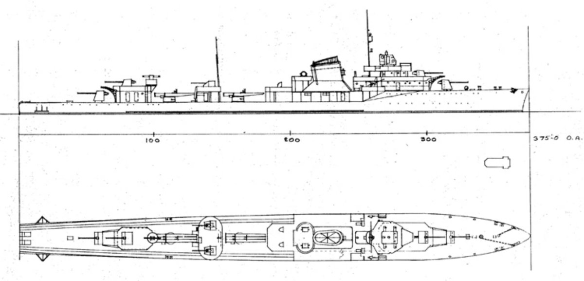 Эскадренные миноносцы типа 1936