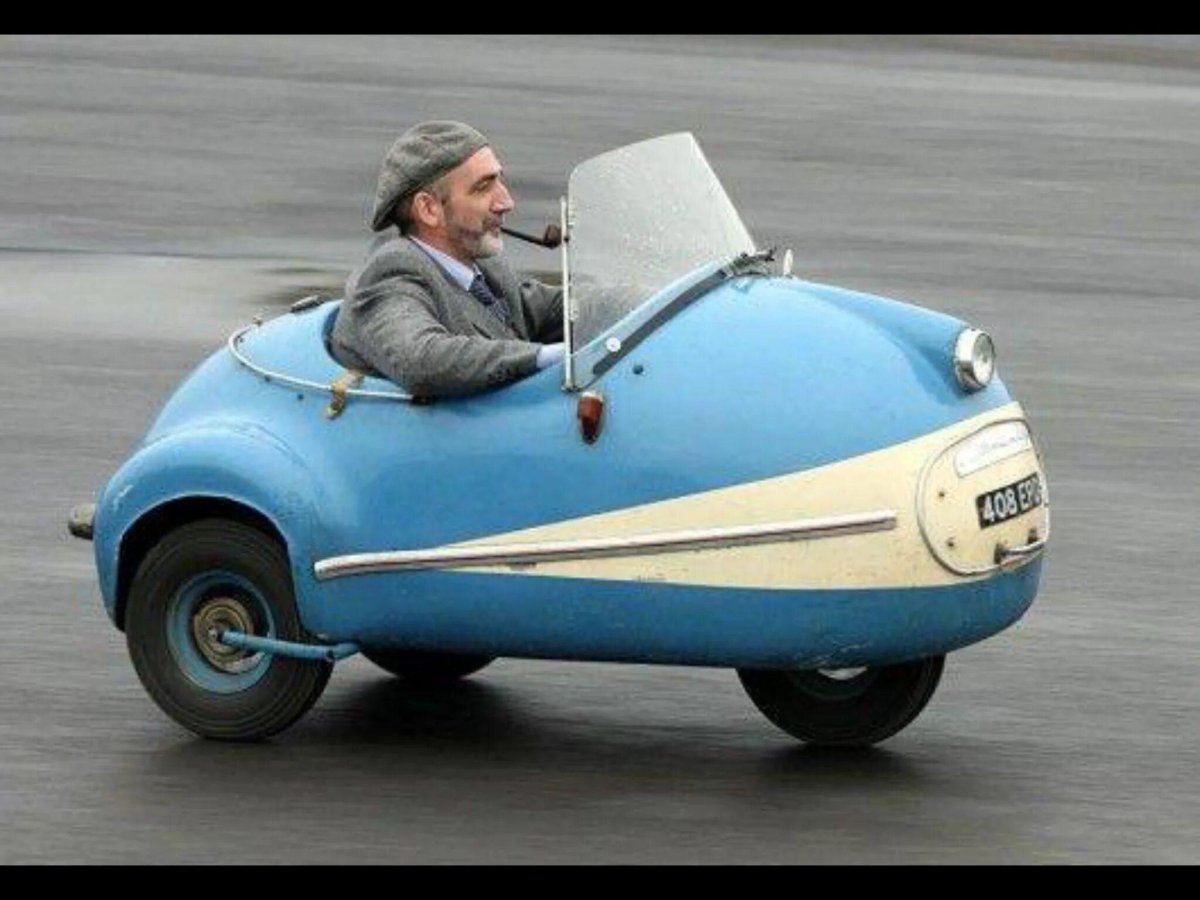 Top Gear трехколесный автомобиль