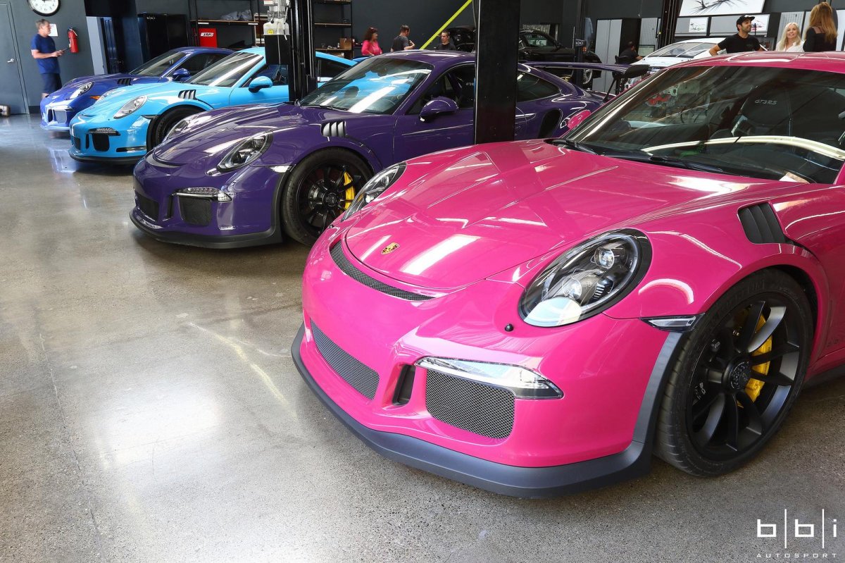 Porsche gt3 RS Pink