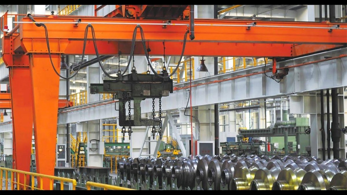 Полукозловой кран 10 тонн