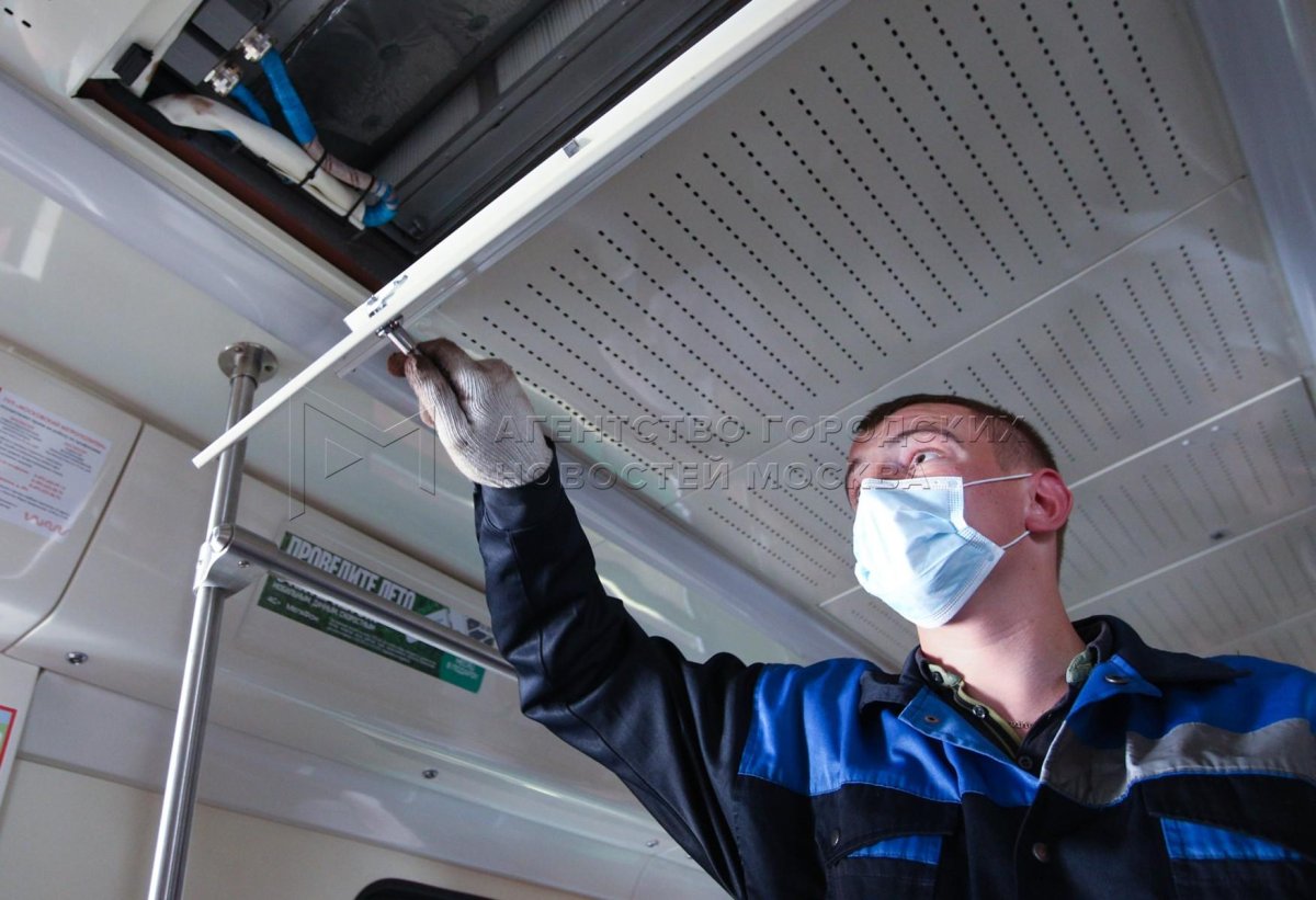 Кондиционирование воздуха в вагоне