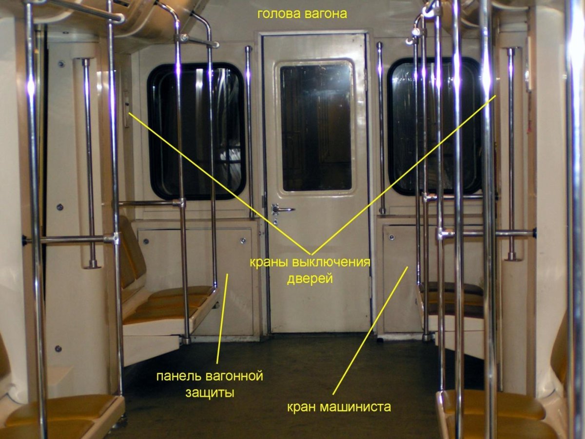 Тамбур вагона ТВЗ