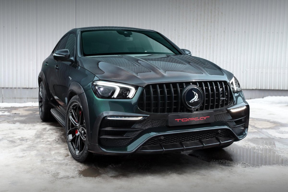 Мерседес GLE Coupe 2021 изумрудный