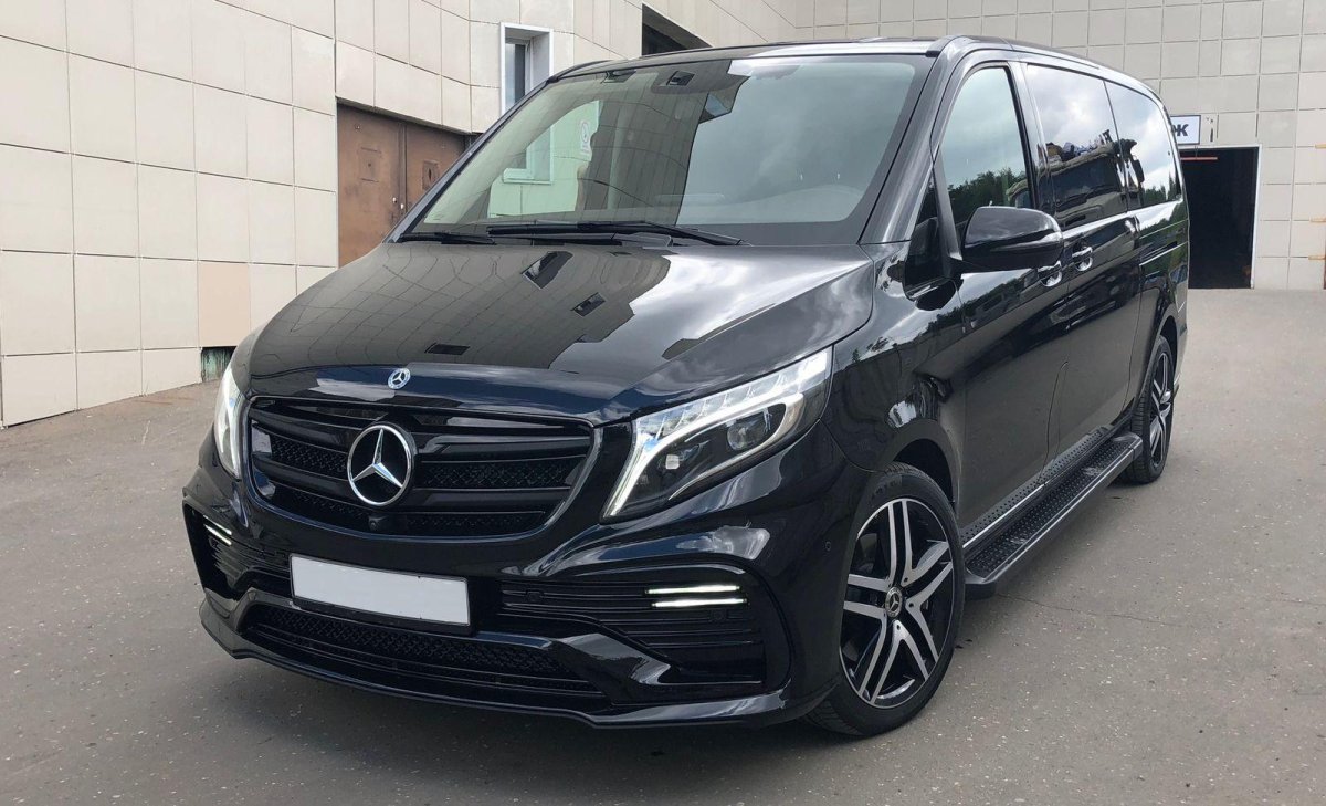 Mercedes v class обвес