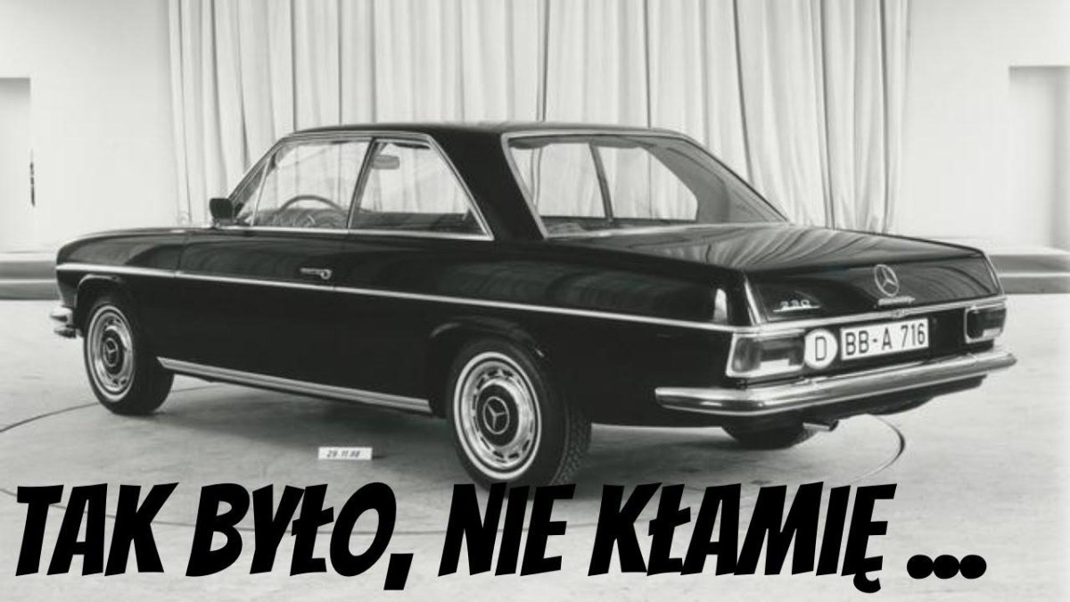 Mercedes Benz w114 Coupe