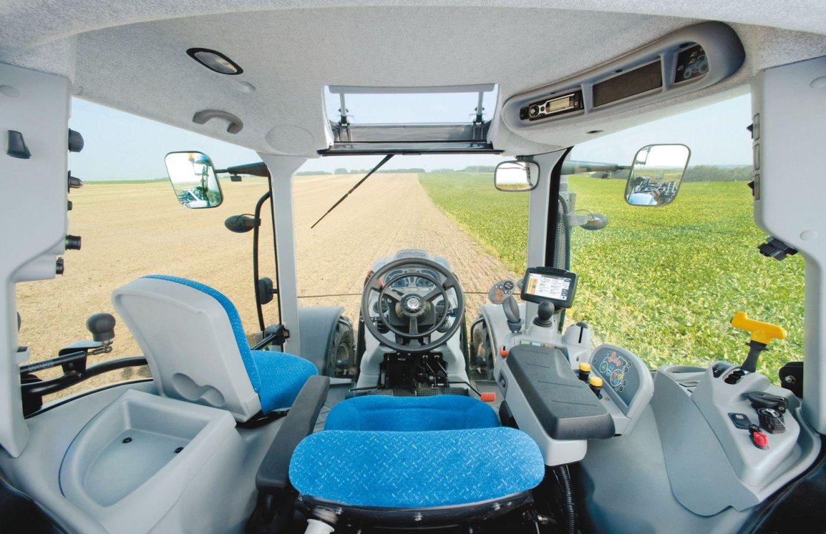 Нью Холланд т8040 кабина