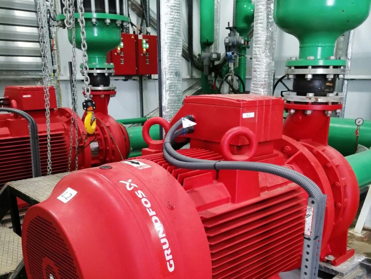 Пожарно насосная станция (ПНС 600)