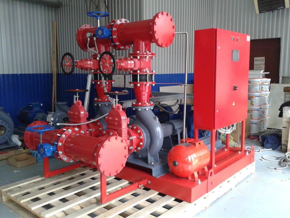 Пожарная насосная станция (ПНС)