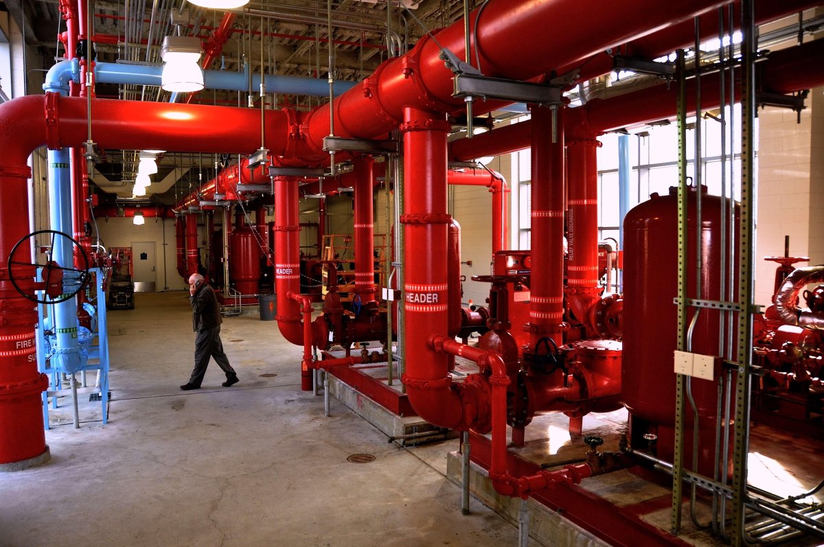 Насосная станция для спринклерной системы пожаротушения