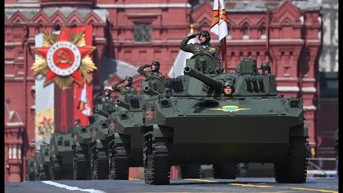 Парад Победы красная площадь 1990