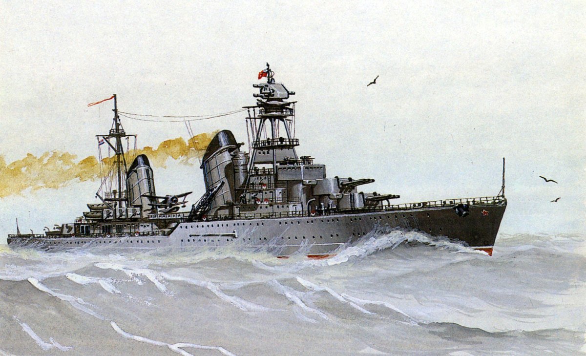 Крейсер Киров 1936