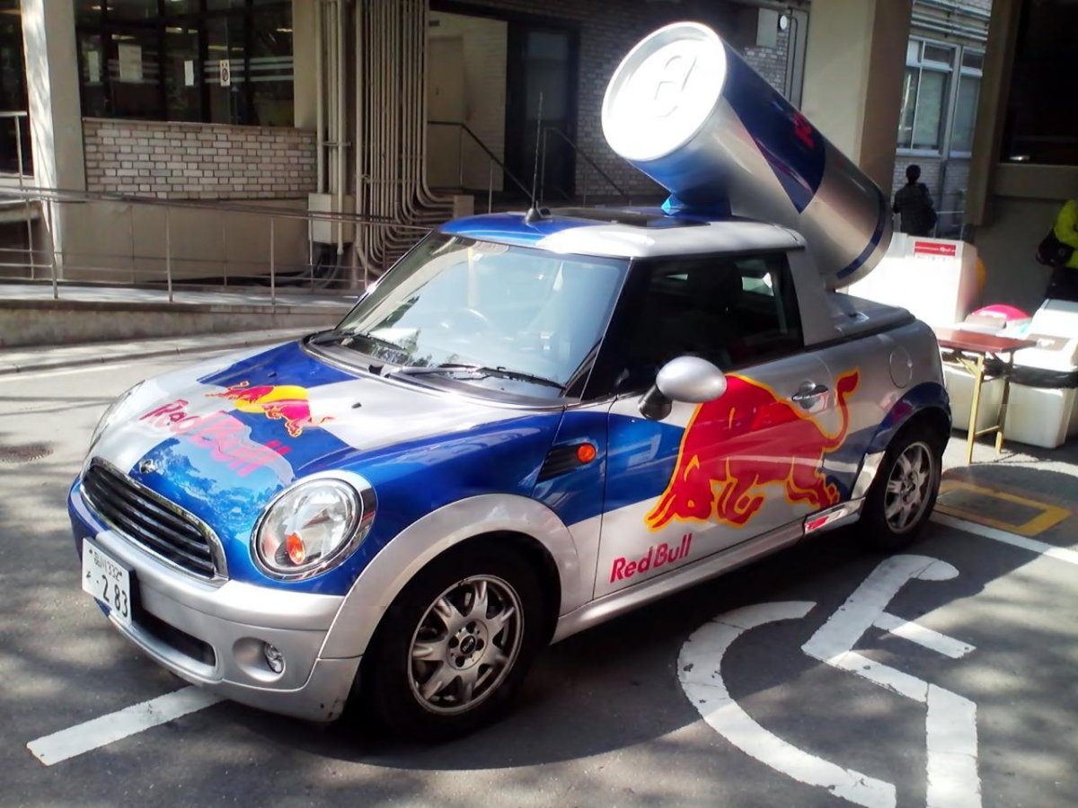Mini Red bull