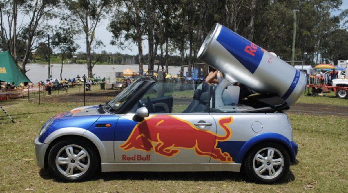 Mini Red bull