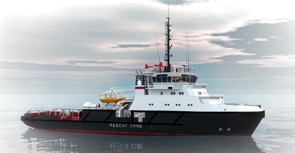 Спасательное буксирное судно проект 22870