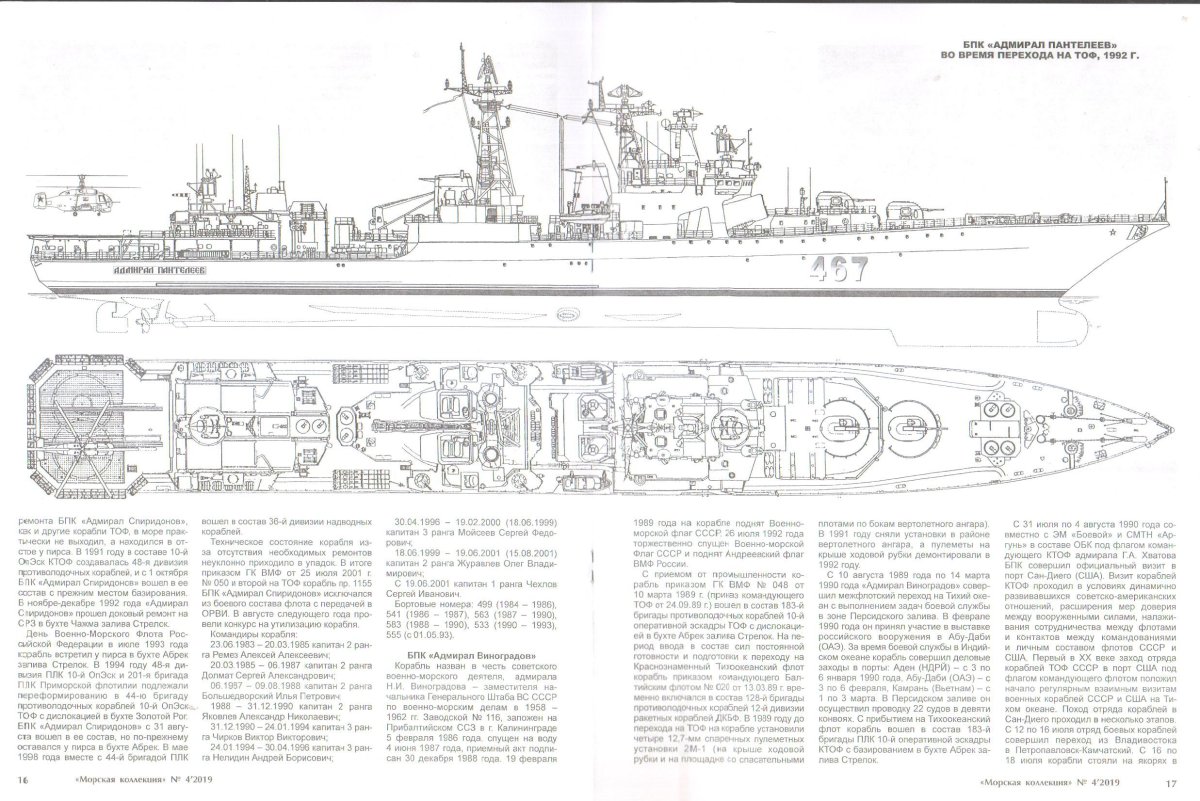 БПК 1155.1 Адмирал Чабаненко схема
