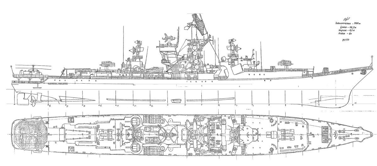 БПК 1134а чертежи
