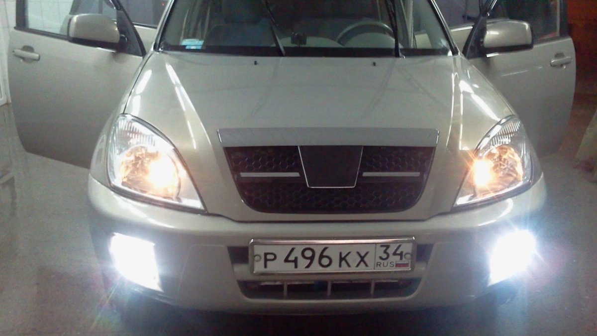 Лед лампы на чери Тигго т11