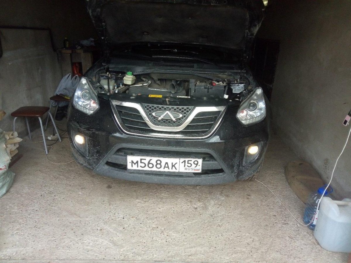 Противотуманные фары чери Тигго т11