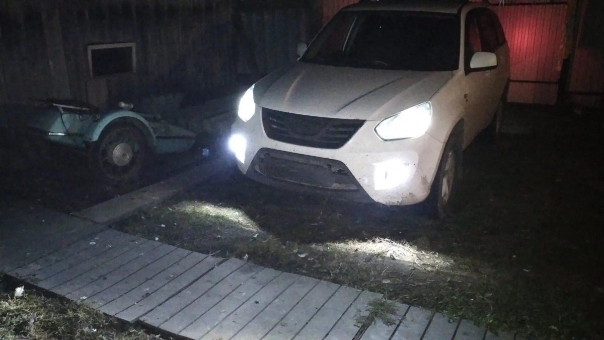 ПТФ на чери Тигго 8