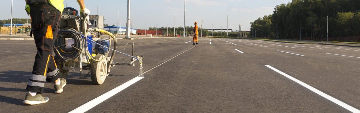 Разметка парковки