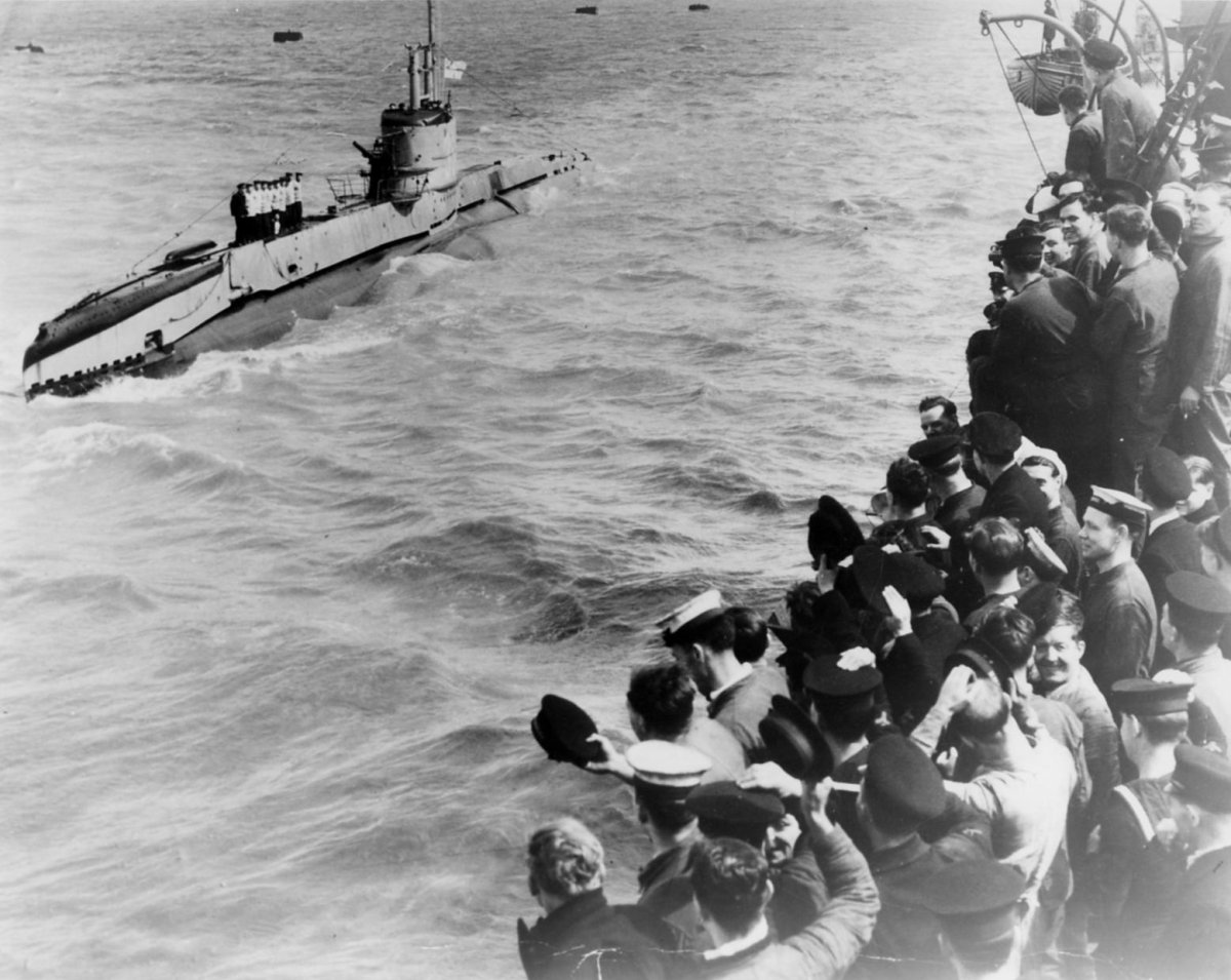 Подводная лодка ВОВ 1941-1945