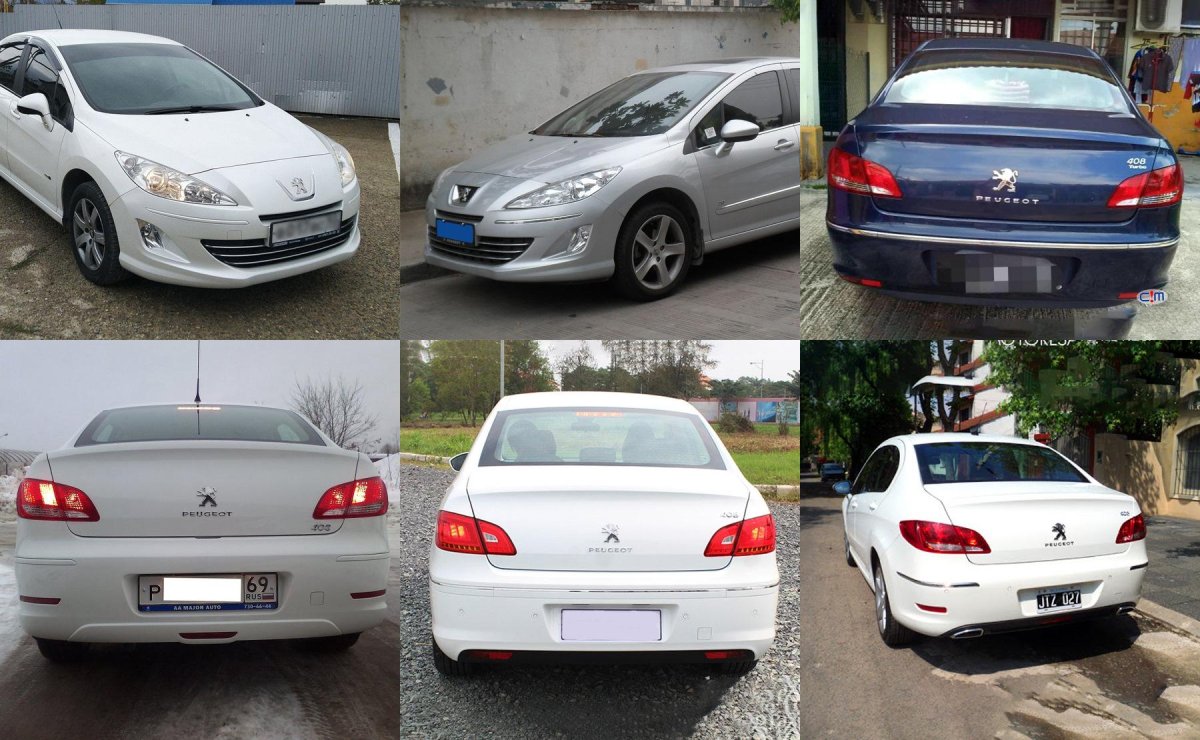 Peugeot 408 задний