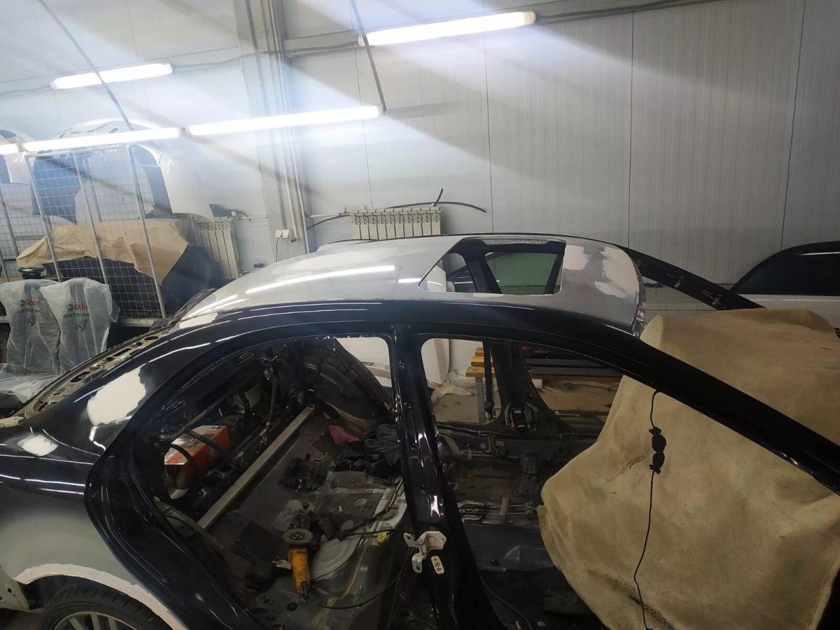BMW замена крыши