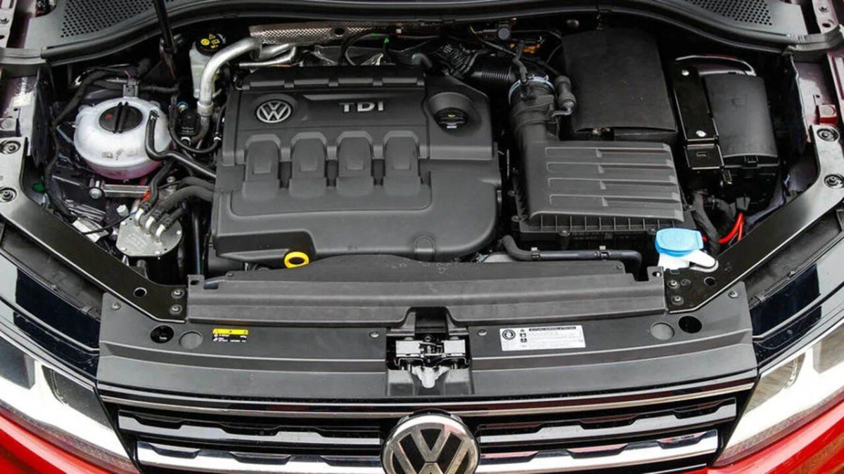 TDI 2.0 двигатель Tiguan 2