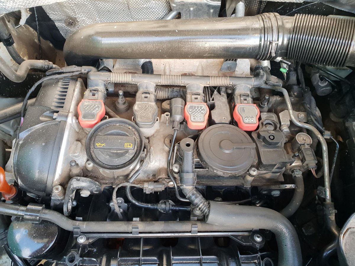 Расположение цилиндров Тигуан 2.0 CAXA