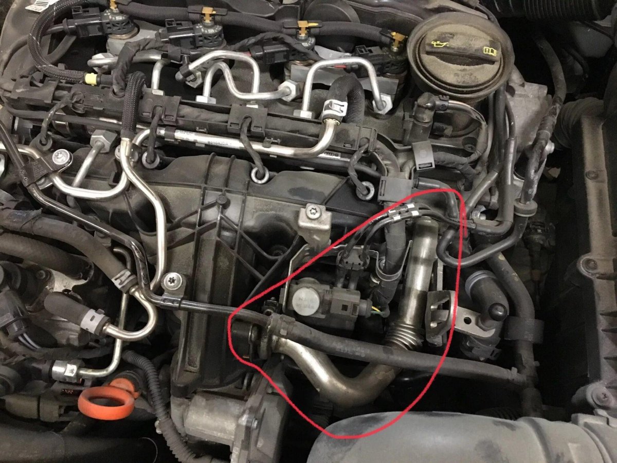 Клапан на Тигуан 2.0