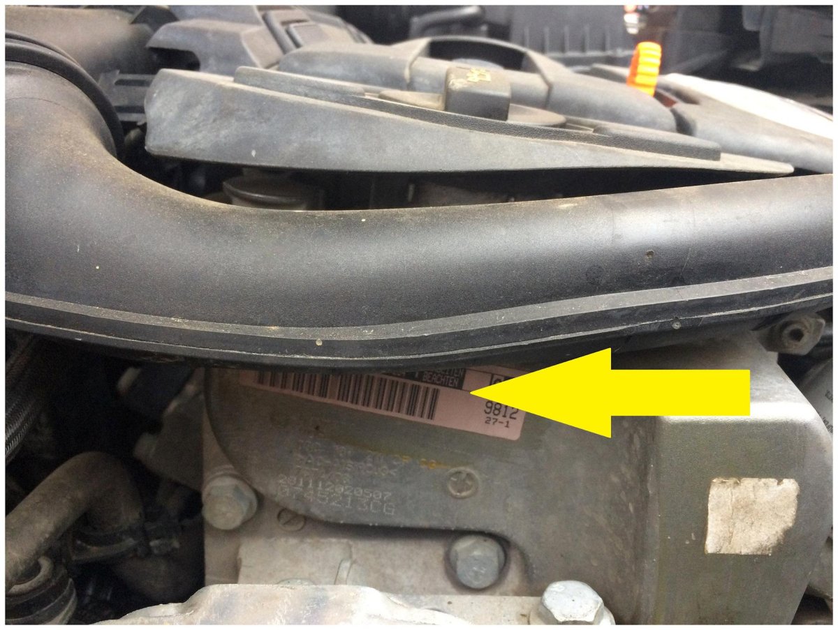 Номер двигателя Tiguan 1.4