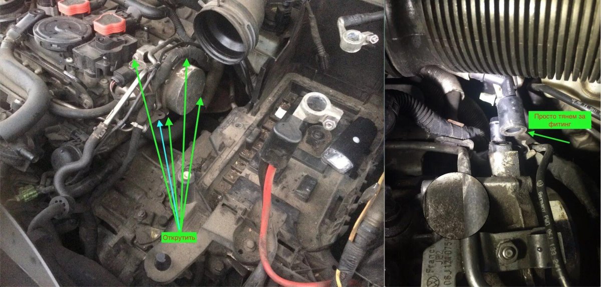 Помпа Tiguan 2.0 TSI