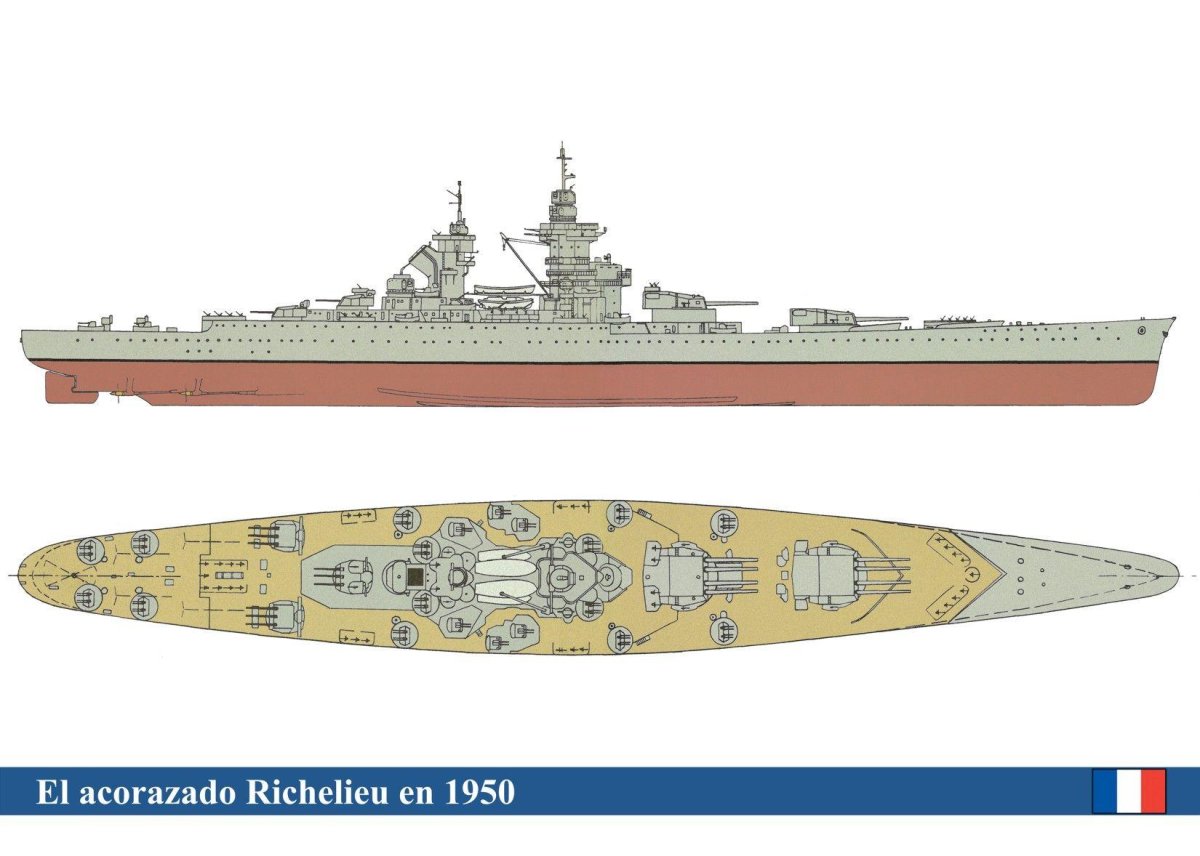 Ришелье и Жан бар линкор