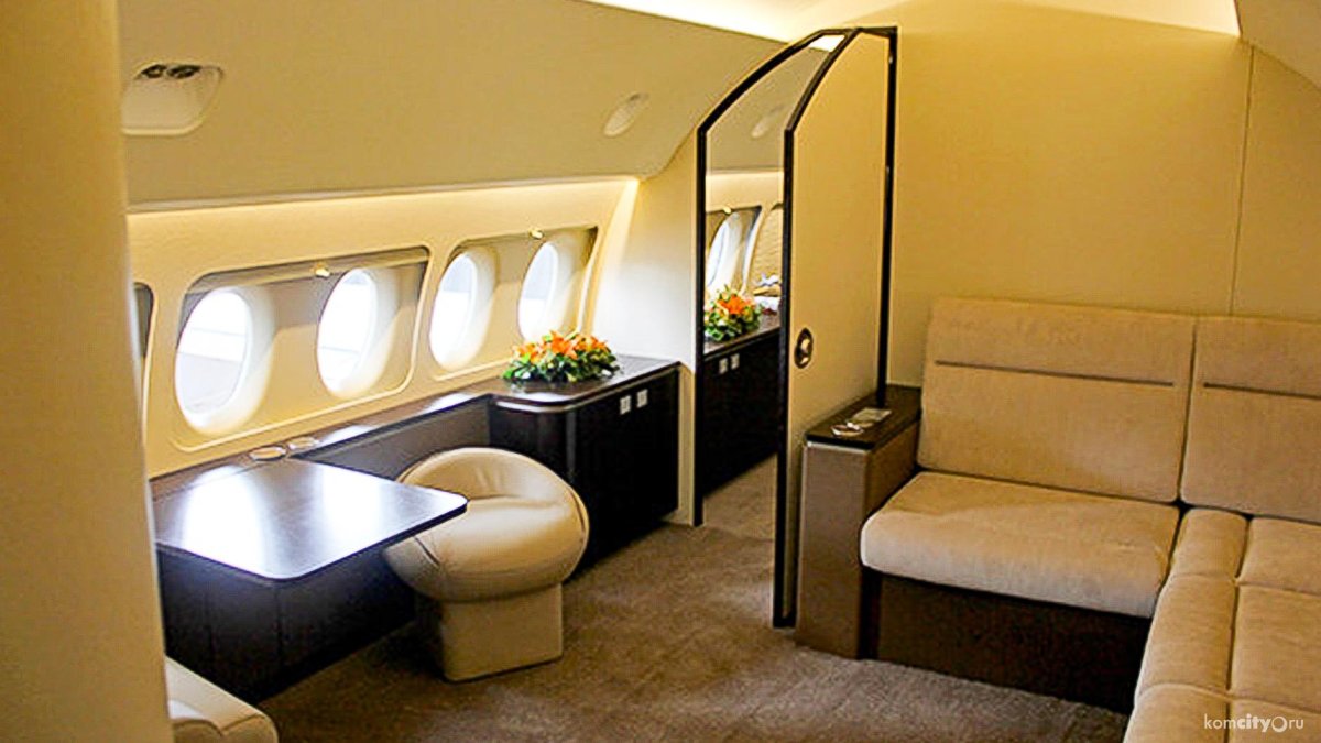 Superjet 100 VIP салон