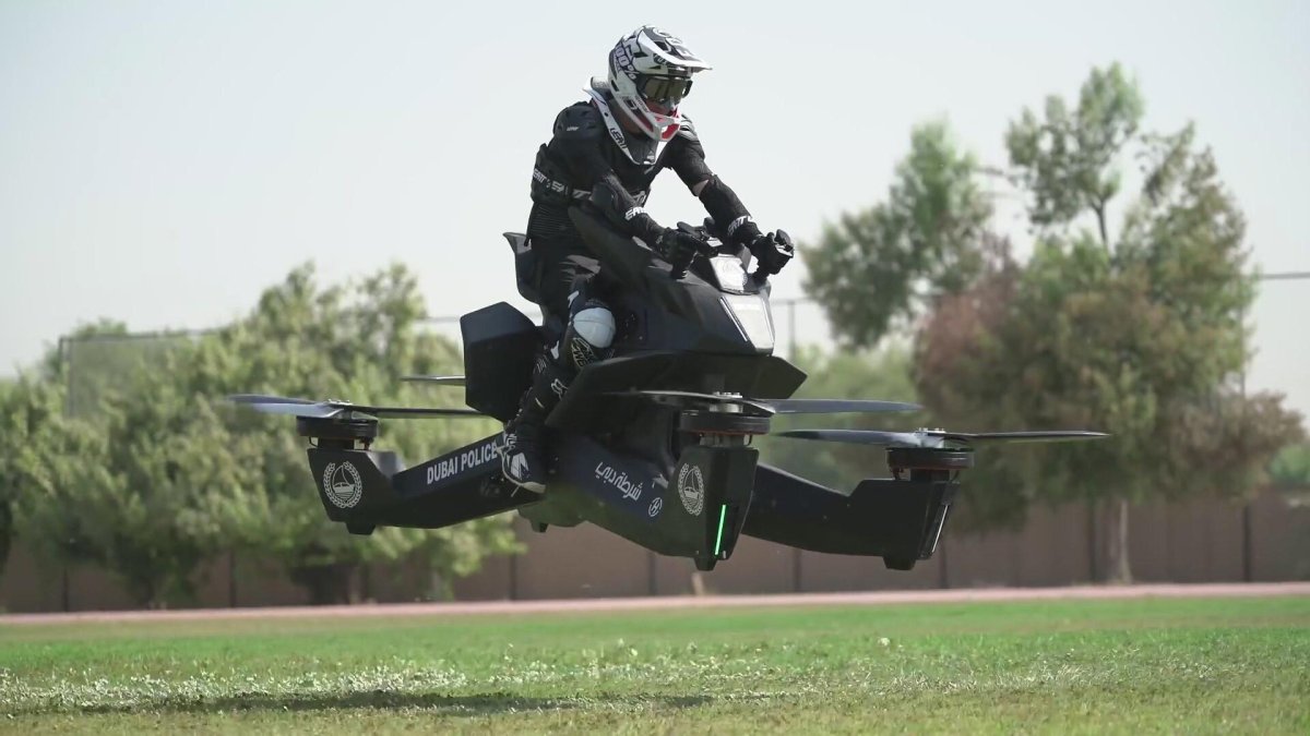 Летающий мотоцикл Hoverbike s3