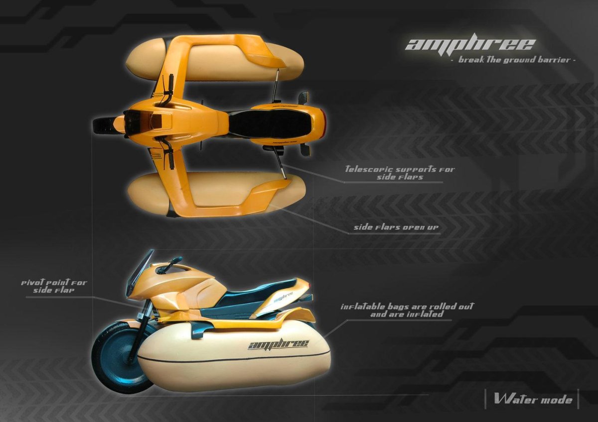 Мотоцикл амфибия