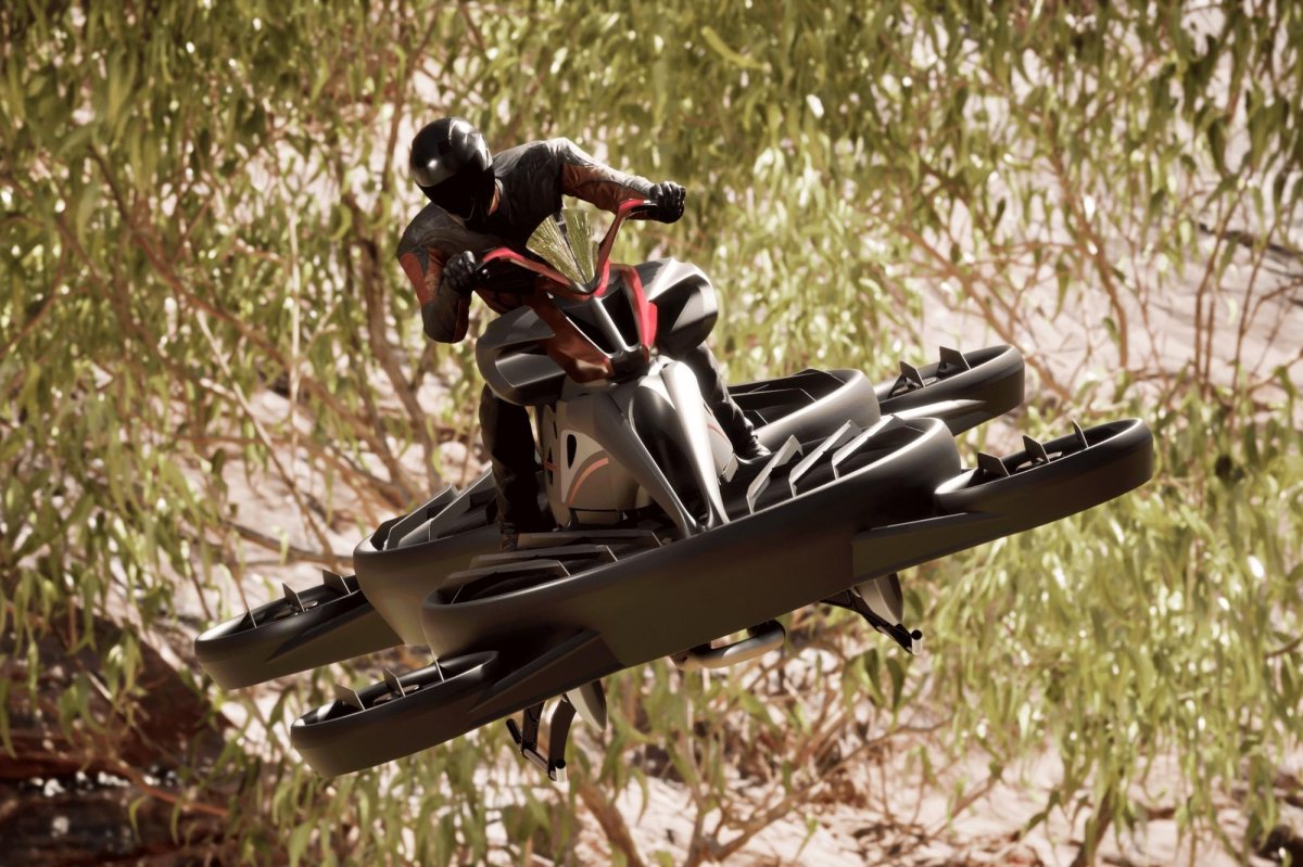 Летающий мотоцикл XTURISMO Hoverbike Limited Edition