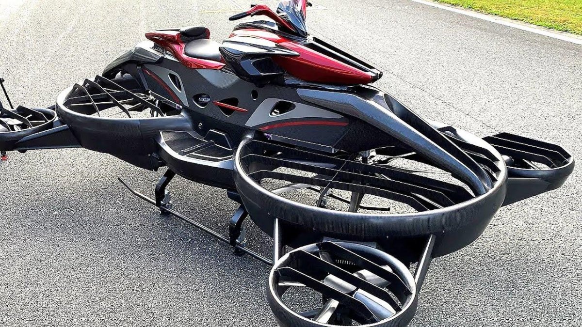 Летающий мотоцикл Hoverbike s3