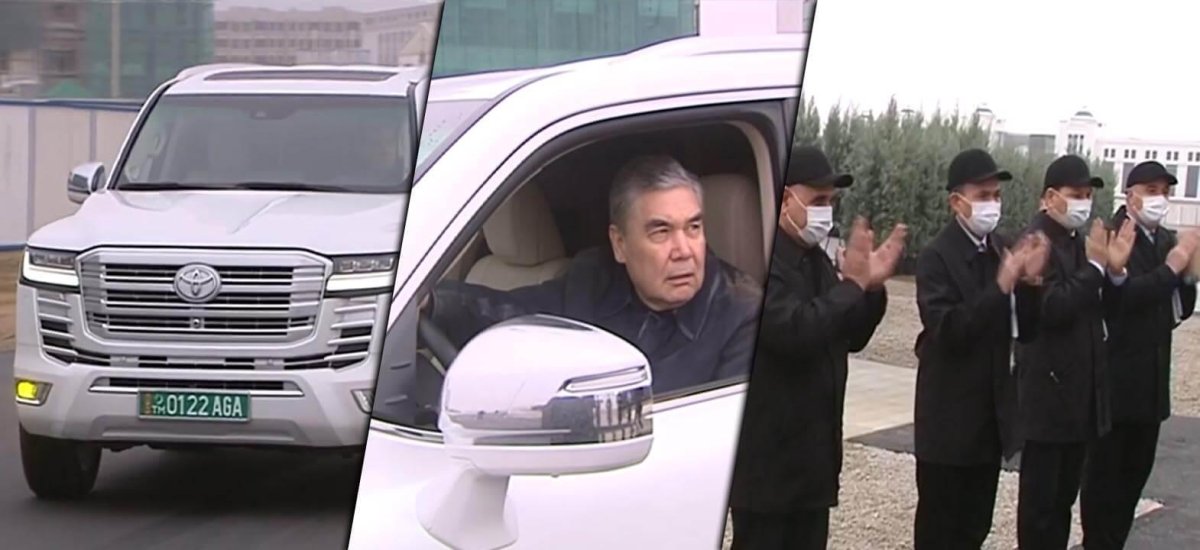 Кортеж президента Туркменистана