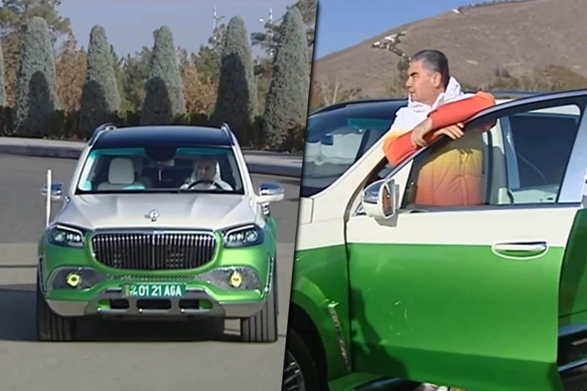 Ашхабад президент Туркменистана автомобили президента