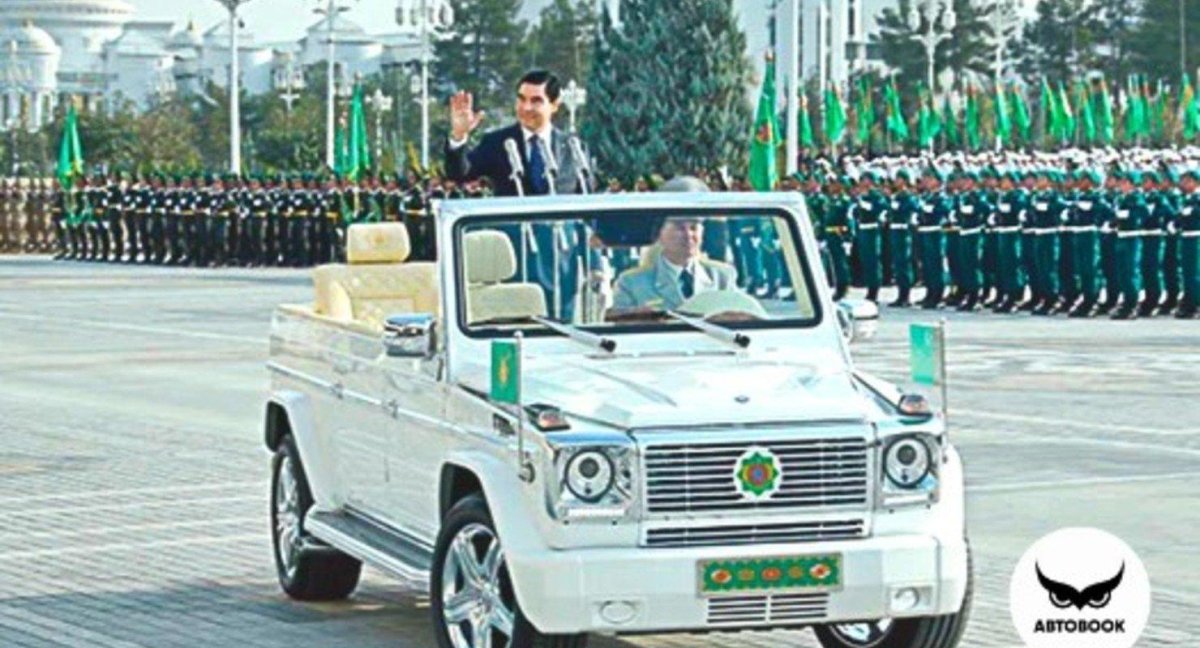 Кортеж президента Туркменистана