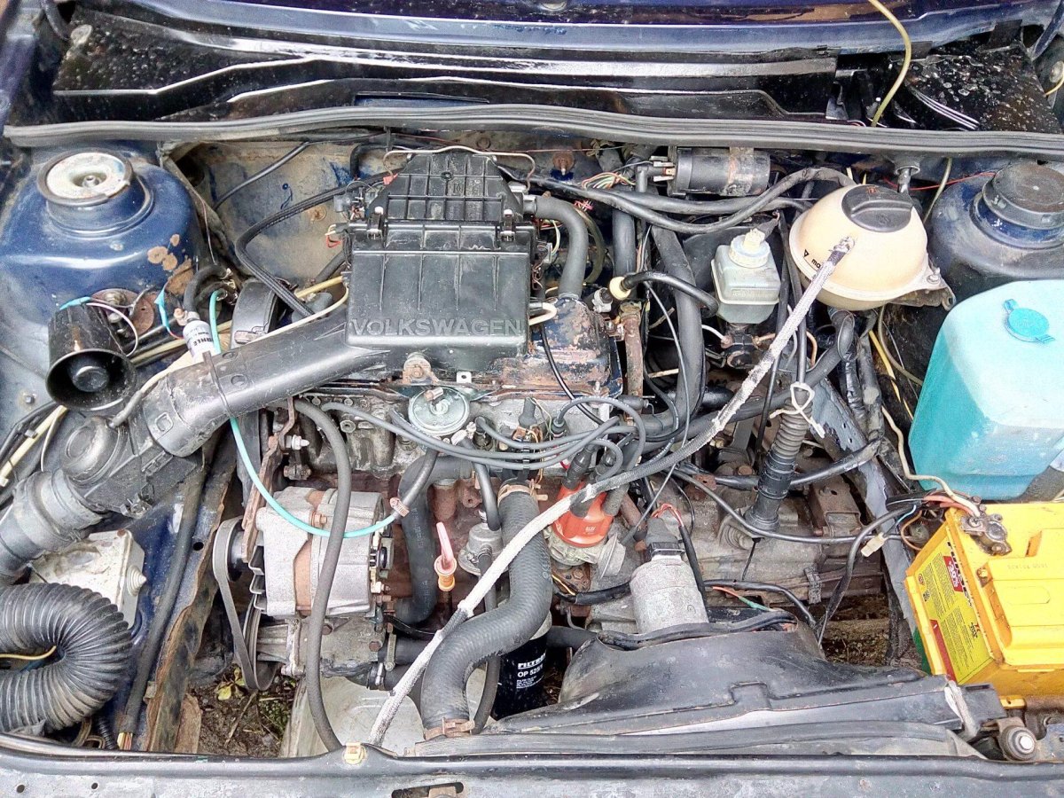 Volkswagen Jetta 1987 двигатель 1.8
