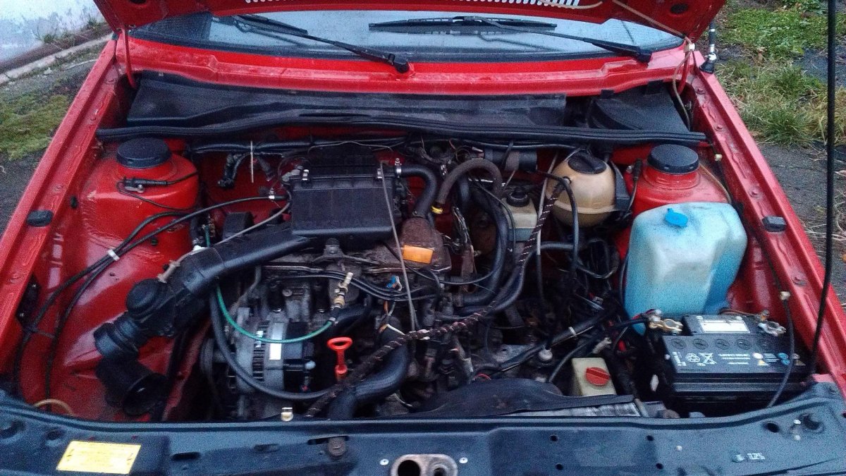 Двигатель Golf 2 1.6