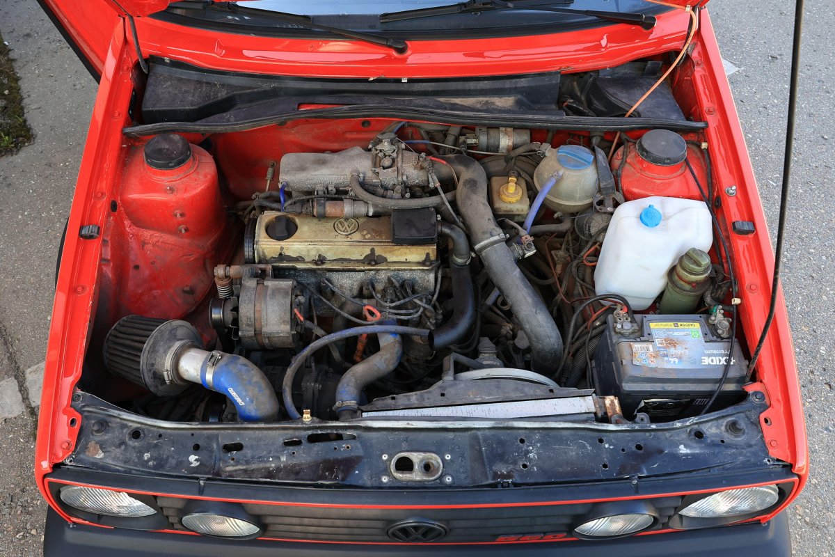 Golf 2 g60 подкапотка