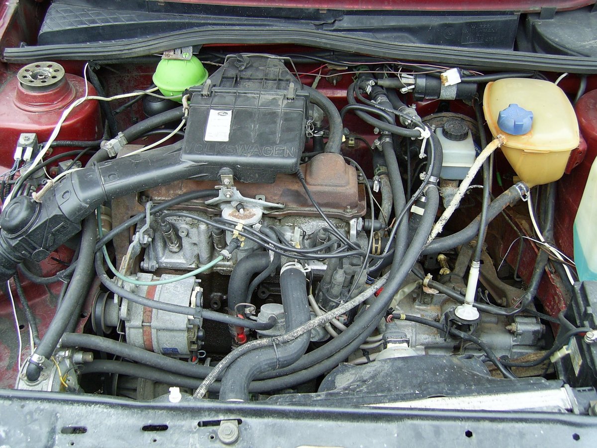 Двигатель 1.8 GX гольф 2